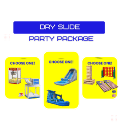 DRY SLIDE PARTY PACKAGE