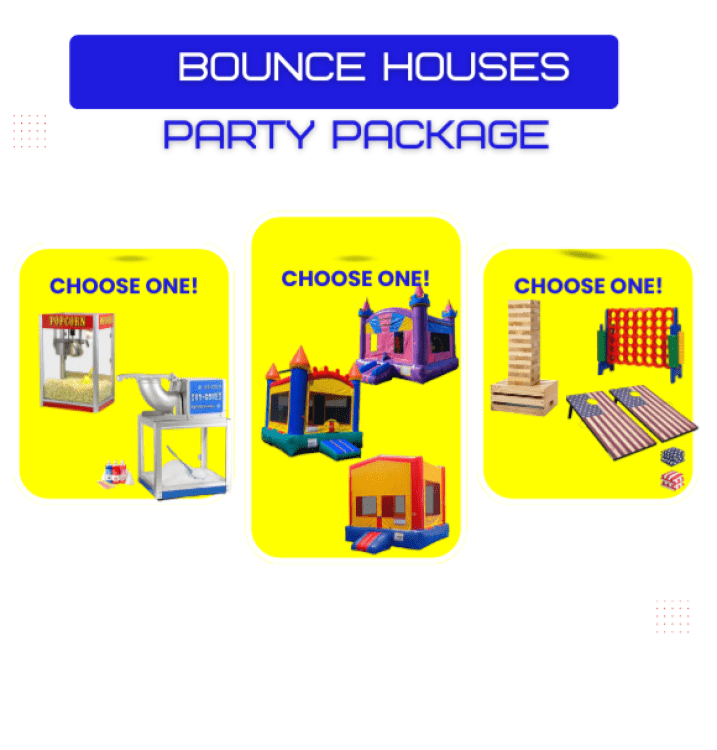 BOUNCE HOUSE PARTY PACKAGE