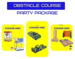 OBSTACLE COURSE PARTY PACKAGE