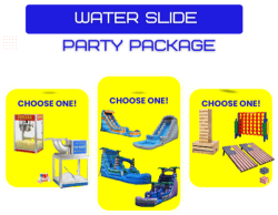 WATER SLIDE PARTY PACKAGE